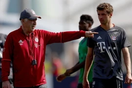 Ông Ancelotti sẽ tìm ra một vị trí thích hợp cho Thomas Muller để anh tìm lại bản năng ghi bàn? (Ảnh:Nguồn Fcb.de)