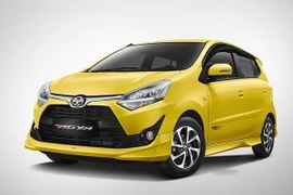 Toyota Agya 2017 vừa ra mắt (Ảnh: Nguồn Toyota)