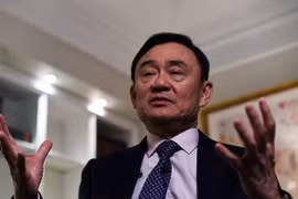 Cựu Thủ tướng Thái Lan Thaksin Shinawatra. (Nguồn: AFP/TTXVN)