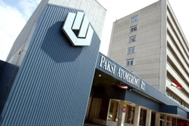 Nhà máy điện hạt nhân Paks ở ngoại ô thủ đô Budapest, Hungary. (Nguồn: AFP/TTXVN)