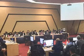 Toàn cảnh cuộc họp. (Ảnh: Đỗ Quyên/Vietnam+)