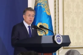 Tổng thống Hàn Quốc Moon Jae-in. (Nguồn: Yonhap/TTXVN)