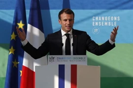 Tổng thống Pháp Emmanuel Macron. (Nguồn: AFP/TTXVN)