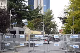 Lãnh sự quán Saudi Arabia tại Istanbul, Thổ Nhĩ Kỳ, nơi nhà báo Jamal Khashoggi tử vong một cách bất thường. (Nguồn: THX/TTXVN)