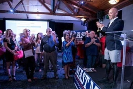 Ông Brian Mast, cựu chuyên gia về chất nổ đã mất hai chân khi giẫm phải một thiết bị nổ tại Afghanistan. (Nguồn: palmbeachpost.com)