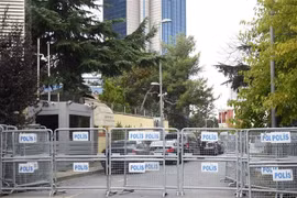 Lãnh sự quán Saudi Arabia tại Istanbul, Thổ Nhĩ Kỳ, nơi nhà báo Jamal Khashoggi tử vong một cách bất thường. (Nguồn: THX/TTXVN)