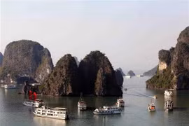 Vịnh Hạ Long. (Ảnh: Quang Quyết/TTXVN)