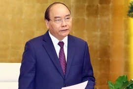 Thủ tướng Nguyễn Xuân Phúc phát biểu. (Ảnh: Thống Nhất/TTXVN)