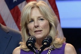 Phu nhân Phó Tổng thống Mỹ, Jill Biden. (Nguồn: AP)