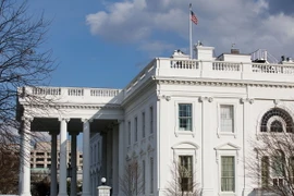 Nhà Trắng tại thủ đô Washington DC., Mỹ ngày 8/3. (Nguồn: THX/TTXVN)