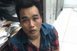 Nghi can Nguyễn Hoàng Châu Phú. (Ảnh: TTXVN phát)