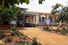 Trường Mầm non Hoa Phượng, xã Ia O, huyện Chư Prông. (Ảnh: Hồng Điệp/TTXVN)