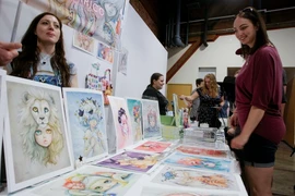 [Photo] Triển lãm nghệ thuật tranh hoạt hình Vancouver 2018