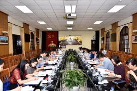 Quang cảnh cuộc hop. (Ảnh TTXVN phát)