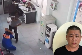 Tạm giữ hình sự đối tượng đánh dã man nhân viên cửa hàng xăng dầu