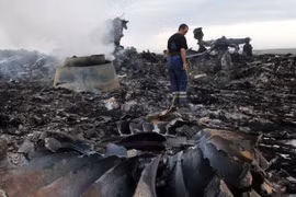 Hiện trường vụ máy bay MH17. (Nguồn: Reuters) 