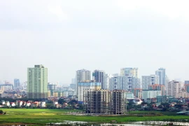 Một góc khu đô thị Mỹ Đình II, quận Nam Từ Liêm, Hà Nội. (Ảnh minh họa: Tuấn Anh/TTXVN)