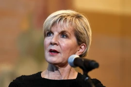 Ngoại trưởng Julie Bishop. (Nguồn: THX/TTXVN.)