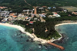 Một góc đảo Phú Quý. (Ảnh: Nguyễn Khang/TTXVN)