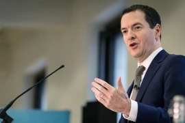 Bộ trưởng Tài chính Anh George Osborne. (Nguồn: AFP/TTXVN)