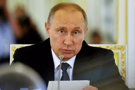 Tổng thống Nga Vladimir Putin. (Nguồn: AFP/TTXVN)