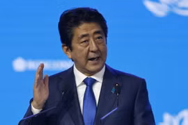 Thủ tướng Nhật Bản Shinzo Abe. (Nguồn: EPA/TTXVN)