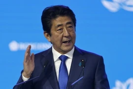 Thủ tướng Nhật Bản Shinzo Abe. (Nguồn: EPA/TTXVN)