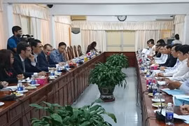 Toàn cảnh buổi làm việc. (Ảnh: Ánh Tuyết/TTXVN)