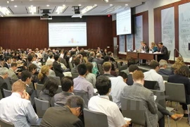 Quang cảnh hội thảo. (Ảnh: Thanh Tuấn/Vietnam+)