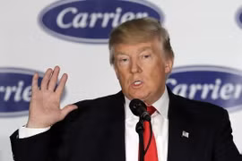 Tổng thống đắc cử Mỹ Donald Trump. (Nguồn: AFP/TTXVN)