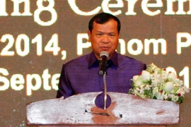 Bộ trưởng Du lịch Campuchia Thong Khon, (Nguồn: THX/TTXVN)