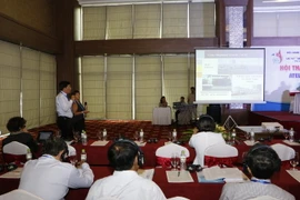 Quang cảnh Hội thảo chuyên đề Giáo dục-Y tế giữa các địa phương Việt Nam và Pháp. (Ảnh: Ánh Tuyết/TTXVN)