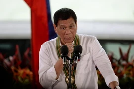 Tổng thống Rodrigo Duterte. (Nguồn: AFP/TTXVN)
