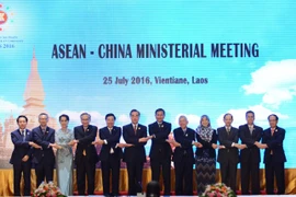 Ngoại trưởng các nước ASEAN tại Hội nghị Ngoại trưởng ASEAN-Trung Quốc ở Vientiane ngày 25/7. Ảnh minh họa. (Nguồn: THX/ TTXVN)