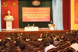 Quang cảnh hội nghị. (Ảnh: Phương Hoa/TTXVN)