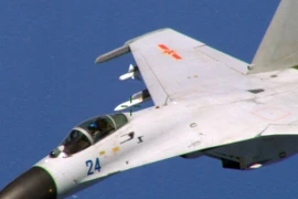 Máy bay chiến đấu Trung Quốc. (Nguồn: AFP/TTXVN)