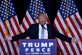 Ứng cử viên Tổng thống của đảng Cộng hòa Donald Trump. (Nguồn: AFP/TTXVN)