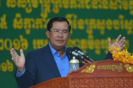 Thủ tướng Campuchia Samdech Hun Sen. (Nguồn: THX/TTXVN)