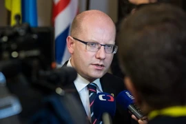 Thủ tướng CH Séc Bohuslav Sobotka. (Nguồn: EPA/TTXVN)