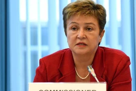 Ủy viên EU, bà Kristalina Georgieva. (Nguồn: AFP/TTXVN)