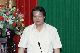 Chủ tịch HĐND tỉnh Phú Thọ, ông Hoàng Dân Mạc. (Ảnh: Nguyễn Dân/TTXVN)