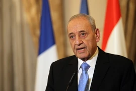 Chủ tịch Quốc hội Liban, Nabih Berri. (Nguồn: AFP/TTXVN)