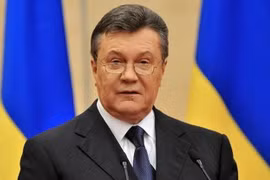 Cựu Tổng thống Ukraine Viktor Yanukovych. (Nguồn: AP)