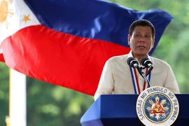 Tổng thống Philippines Rodrigo Duterte. (Nguồn: EPA/TTXVN)