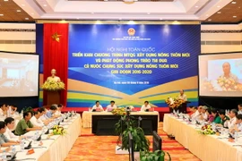 Thủ tướng Nguyễn Xuân Phúc phát biểu tại hội nghị. (Ảnh: Thống Nhất/TTXVN)
