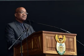 Tổng thống Nam Phi Jacob Zuma. (Nguồn: THX/TTXVN)