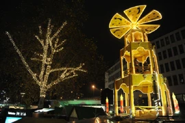 Một góc chợ Giáng sinh Ludwigshafen. (Nguồn: Reuters)