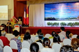 Quang cảnh lễ kỷ niệm. (Ảnh: Thế Anh/TTXVN)