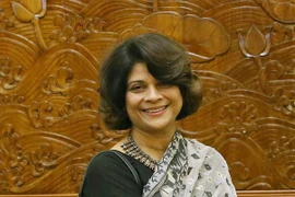 Bà Pratibha Mehta, Điều phối viên thường trú Liên hợp quốc tại Việt Nam. (Ảnh: Nhan Sáng/TTXVN)