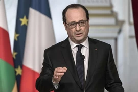 Tổng thống Pháp Francois Hollande. (Nguồn: AFP/TTXVN)